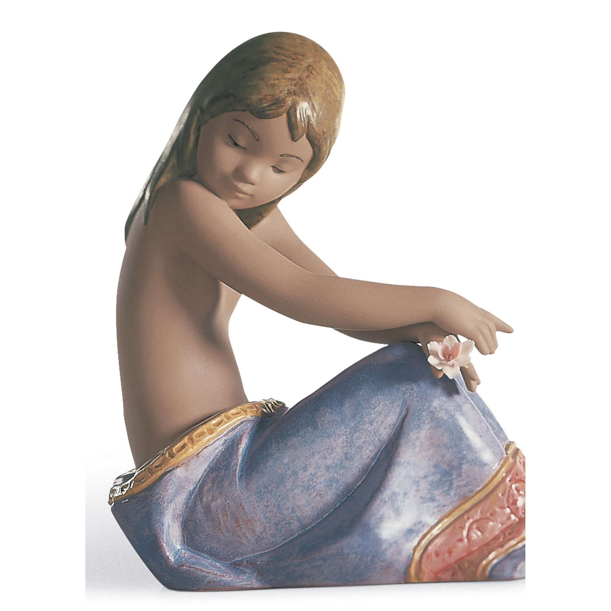 Lladro Island Beauty Girl Figurine