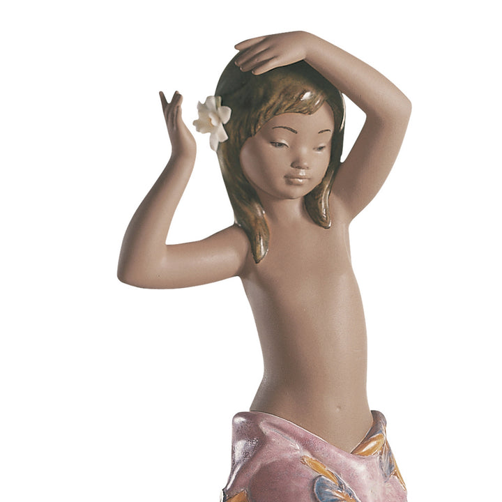 Image 2 Lladro Tropical Flower Girl Figurine - 01012385