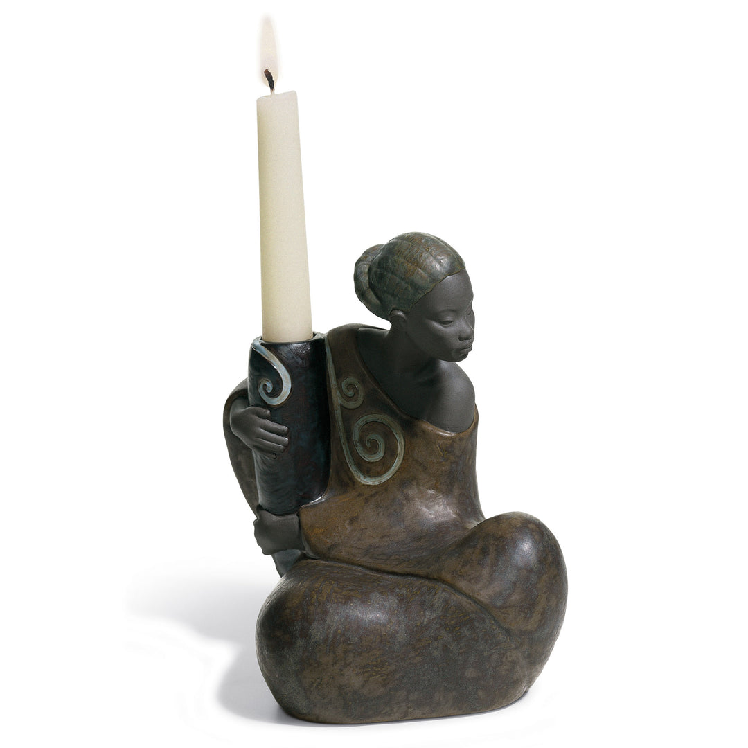 Lladro The Pulse of Africa Candle Holder - 01012500