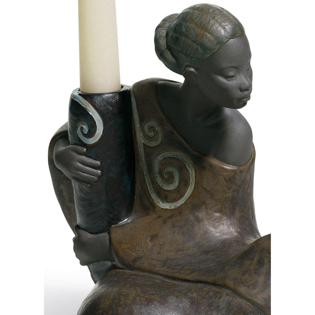 Image 2 Lladro The Pulse of Africa Candle Holder - 01012500