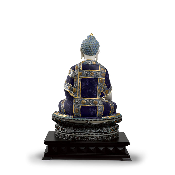 Image 2 Lladro Shakyamuni Buddha Sculpture. Golden Lustre. Limited Edition - 01012526