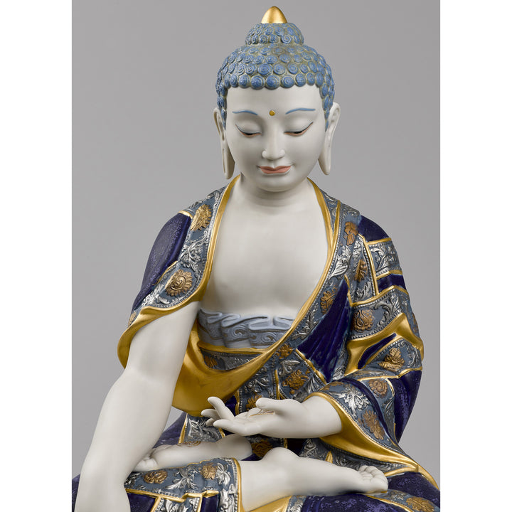 Image 9 Lladro Shakyamuni Buddha Sculpture. Golden Lustre. Limited Edition - 01012526