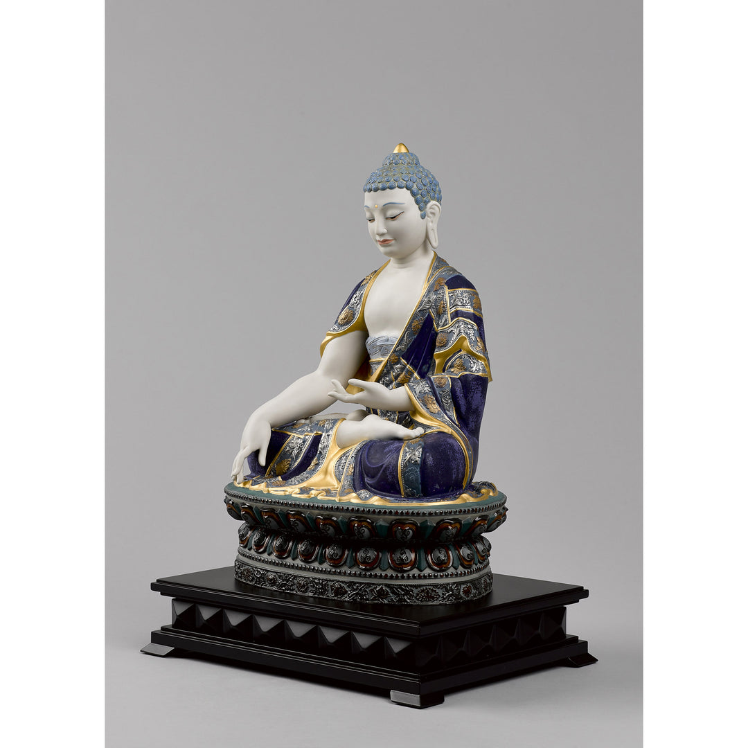 Image 11 Lladro Shakyamuni Buddha Sculpture. Golden Lustre. Limited Edition - 01012526