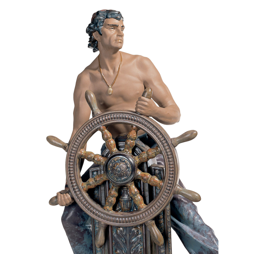 Image 2 Lladro Stormy Sea Sailor Figurine - 01013554
