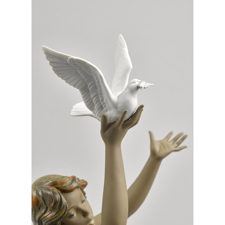 Image 6 Lladro Peace Offering Woman Figurine. Gres - 01013559