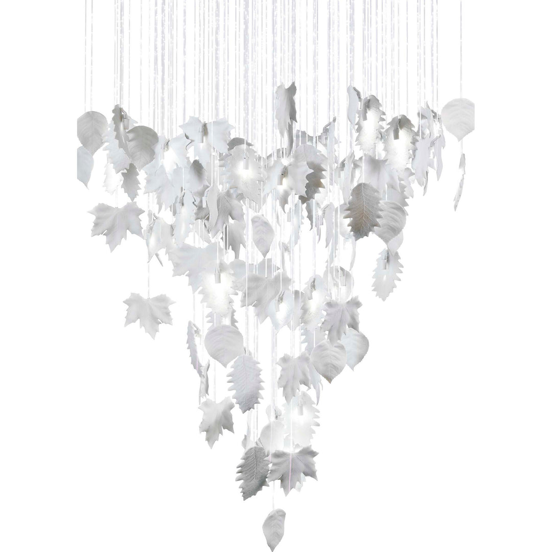 Image 2 Lladro Magic Forest Chandelier. 1.10m (US). White - 01017158