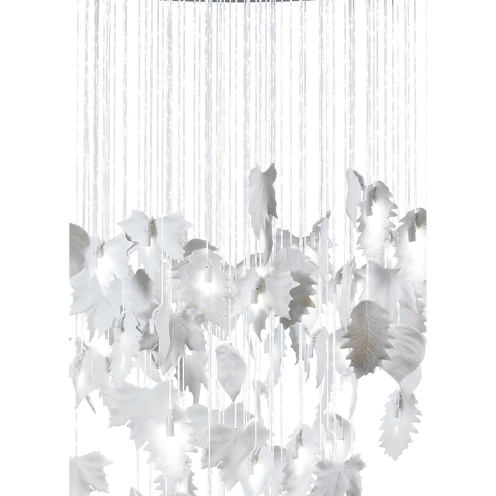 Image 5 Lladro Magic Forest Chandelier. 1.10m (US). White - 01017158