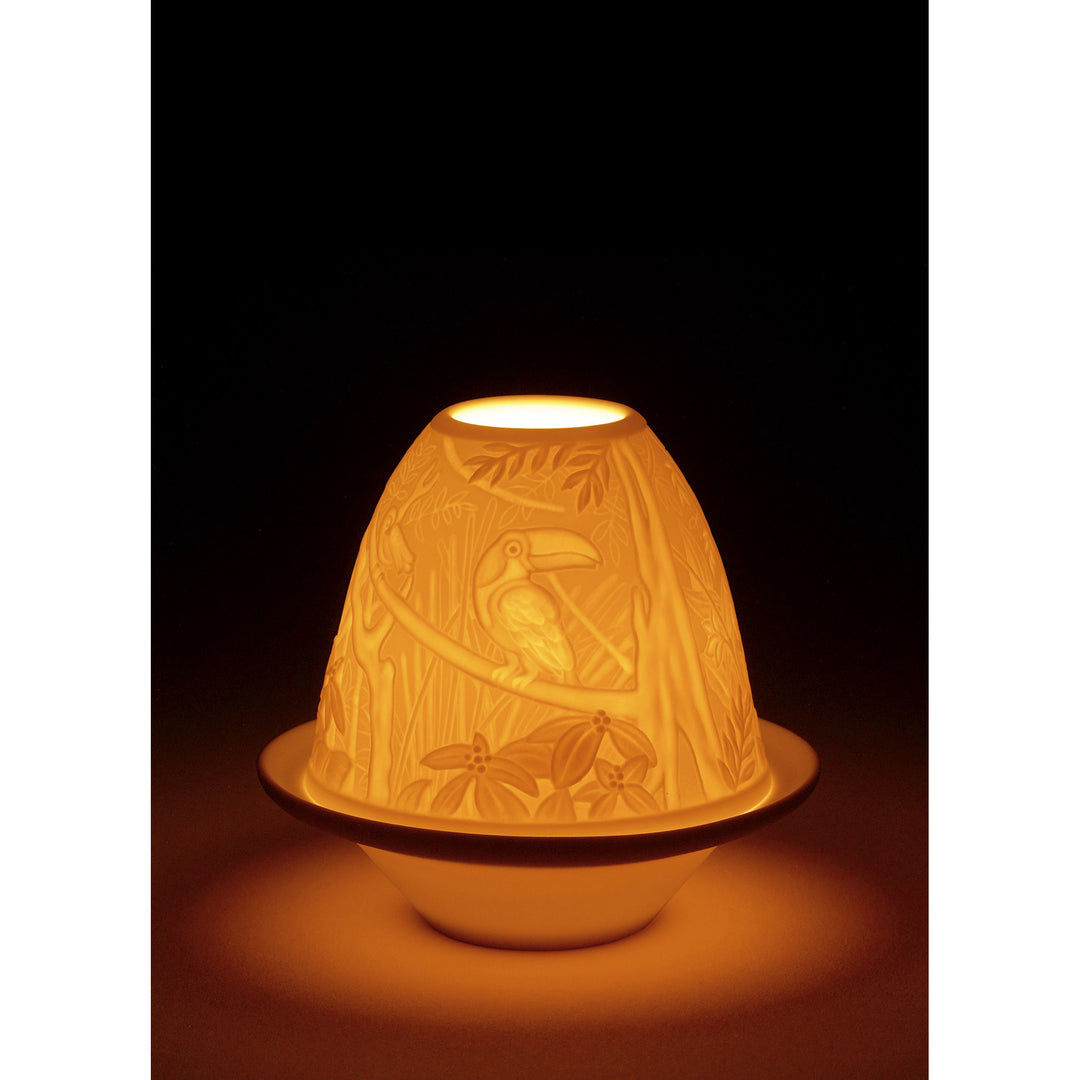 Image 2 Lladro Toucans Lithophane with Plate - 01017307