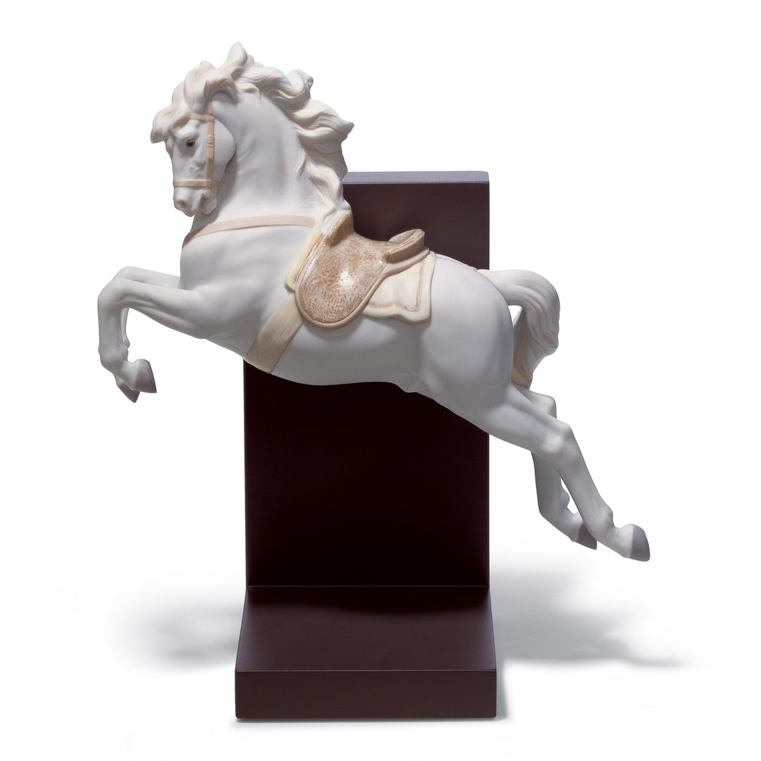 Lladro Horse on Pirouette Figurine - 01018253