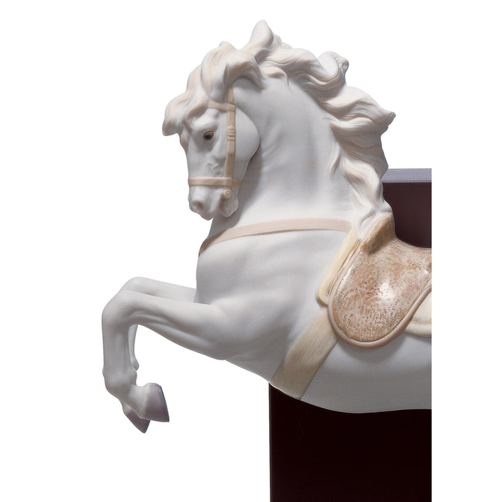 Image 2 Lladro Horse on Pirouette Figurine - 01018253