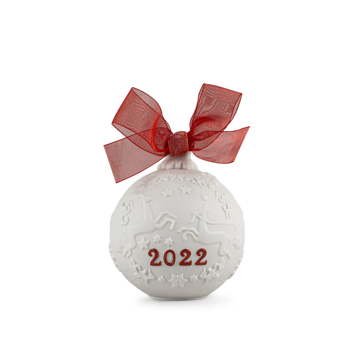 Lladro 2022 Christmas ball. Red - 01018467