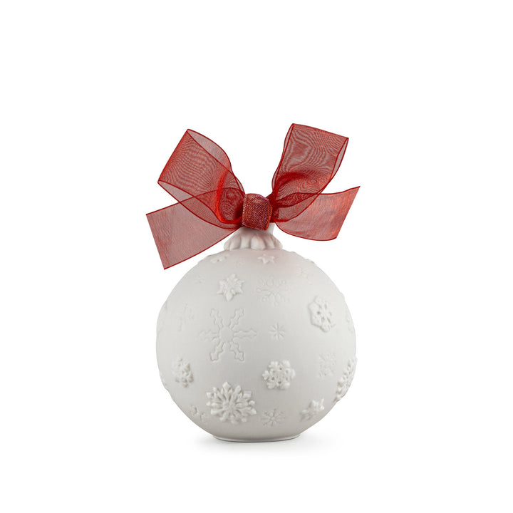 Image 2 Lladro 2022 Christmas ball. Red - 01018467