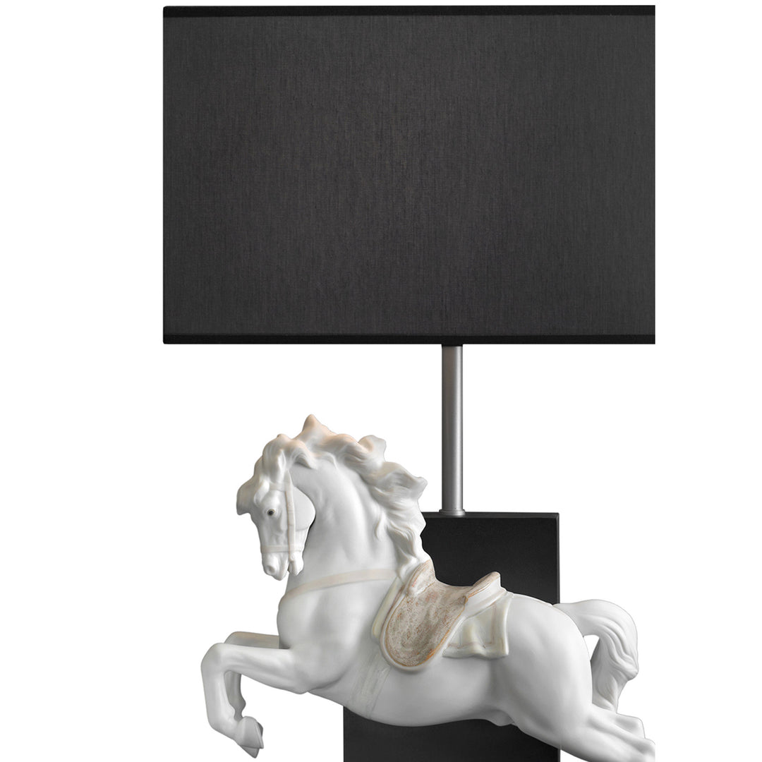 Image 5 Lladro Horse on Pirouette Table Lamp (US) - 01023062