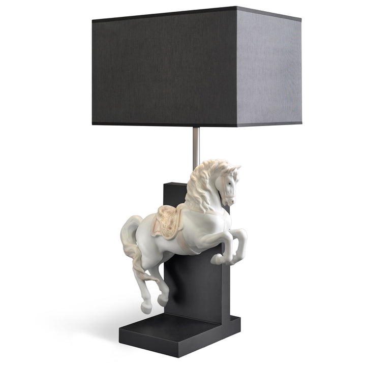 Lladro Horse on Courbette Table Lamp (US) - 01023066