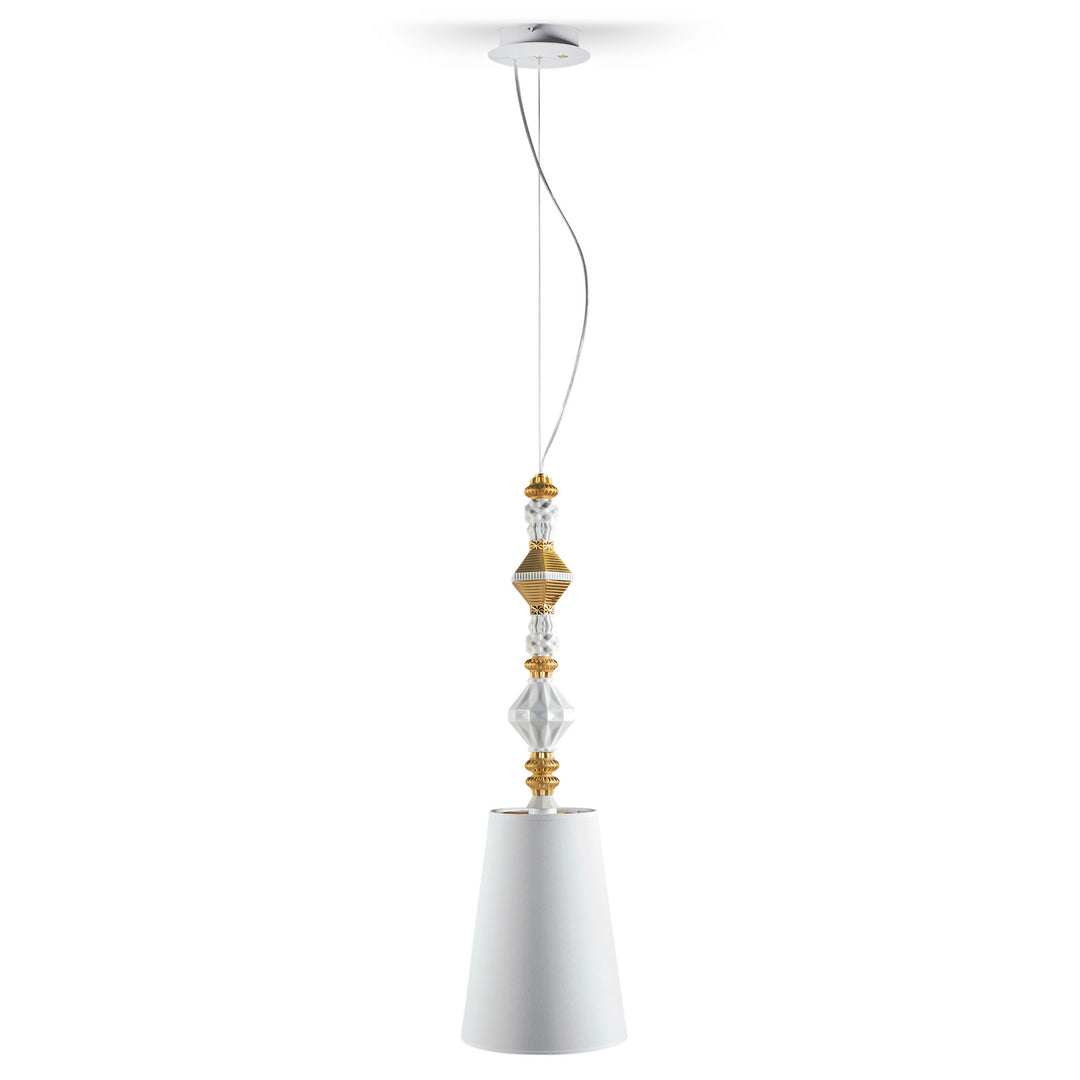 Lladro Belle de Nuit Ceiling Lamp II. Golden Luster (US) - 01023452