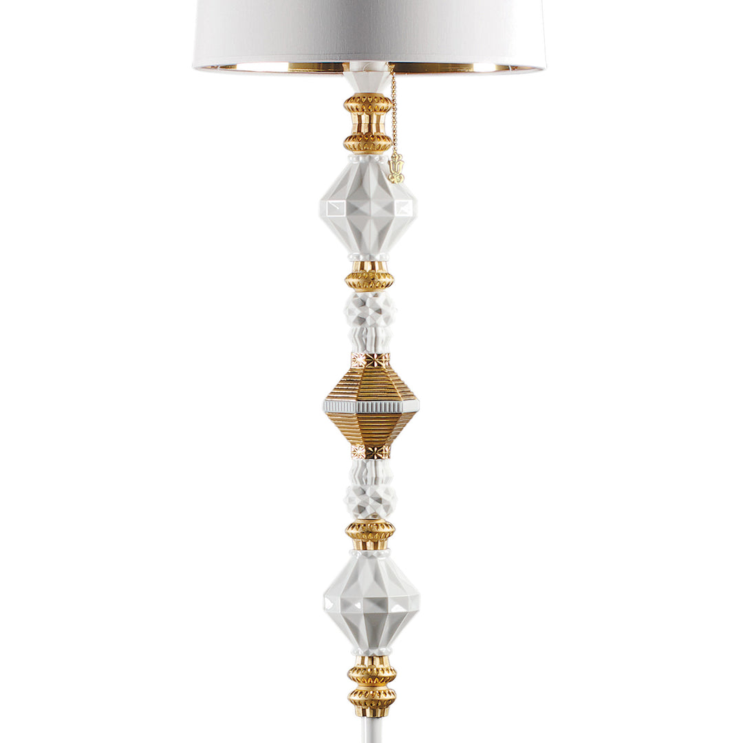 Image 3 Lladro Belle de Nuit Floor Lamp II. Golden Luster (US) - 01023460