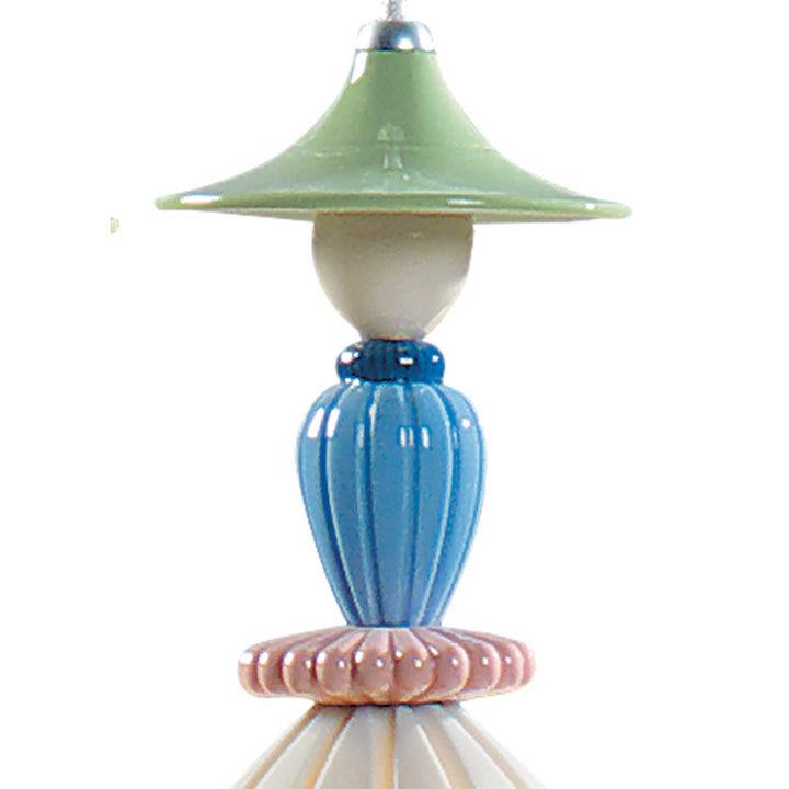Image 4 Lladro Mademoiselle Round Canopy 3 Lights Sharing Secrets Ceiling Lamp (US) - 01023552