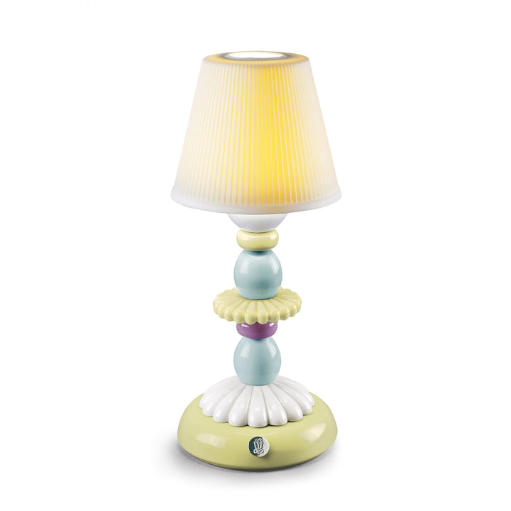Lladro Lotus Firefly Table Lamp. Green and Blue - 01023761