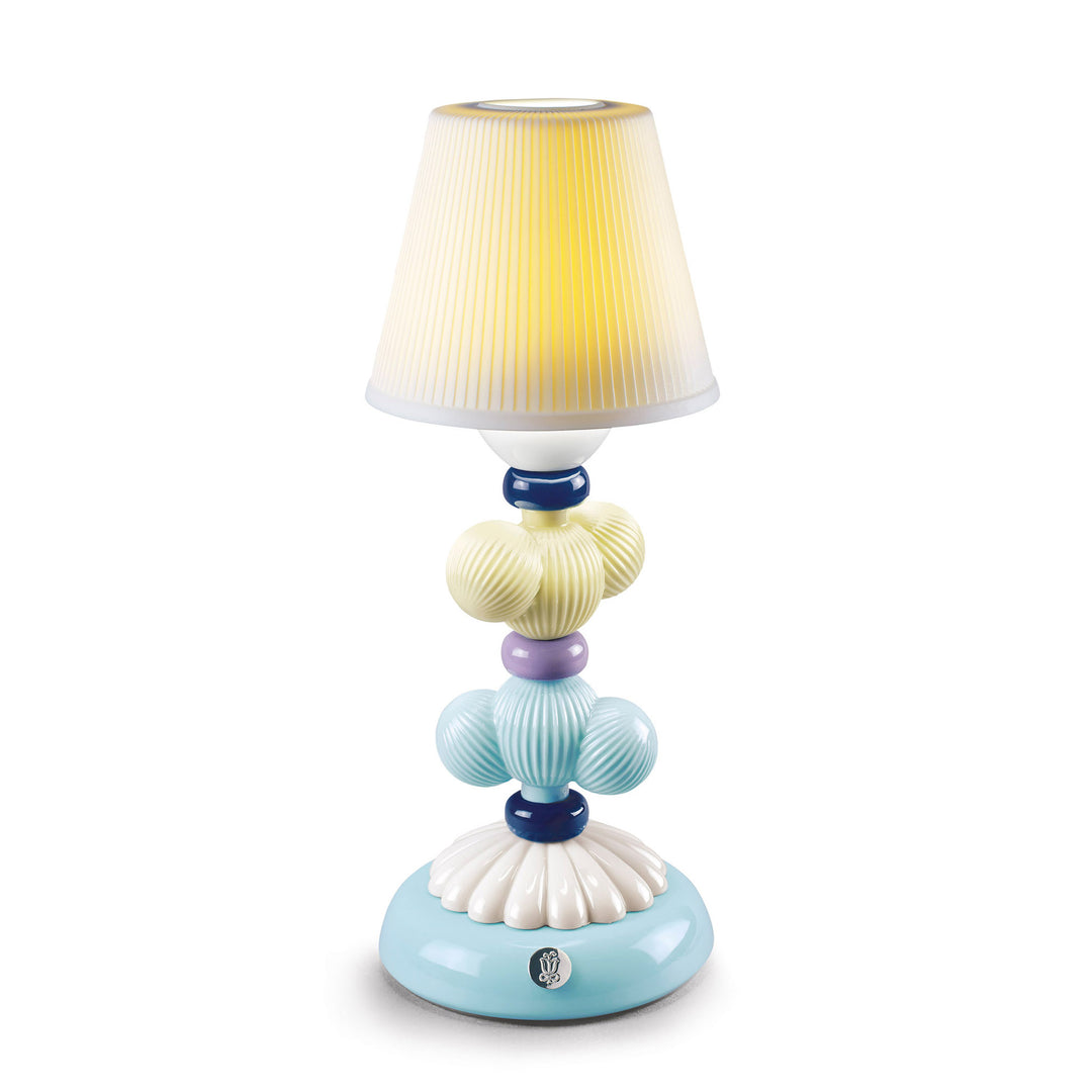 Lladro Cactus Firefly Table Lamp. Yellow and Blue - 01023767
