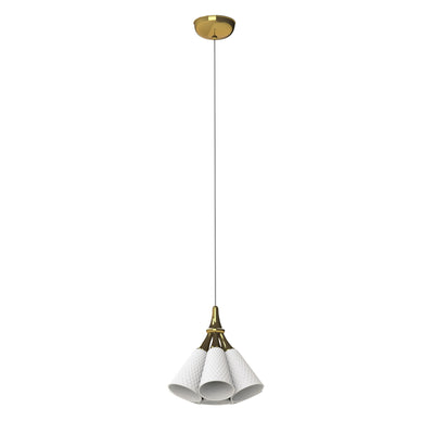 Lladro Jamz Hanging Lamp. Gold (US) - 01023961