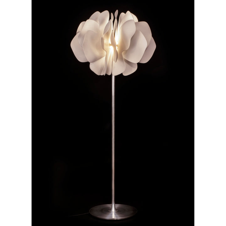 Image 2 Lladro Nightbloom Floor Lamp. White. (US) - 01023981