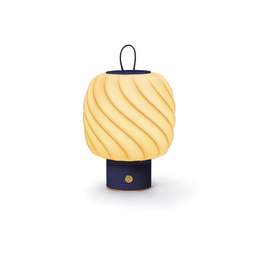 Lladro Ice Cream portable lamp. Medium. Blue - 01024022
