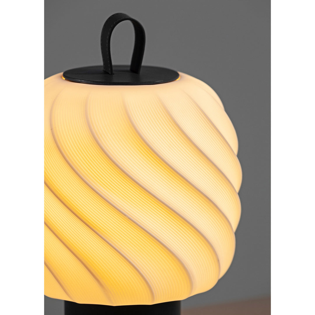 Image 3 Lladro Ice Cream Portable Lamp. Medium. Black - 01024048