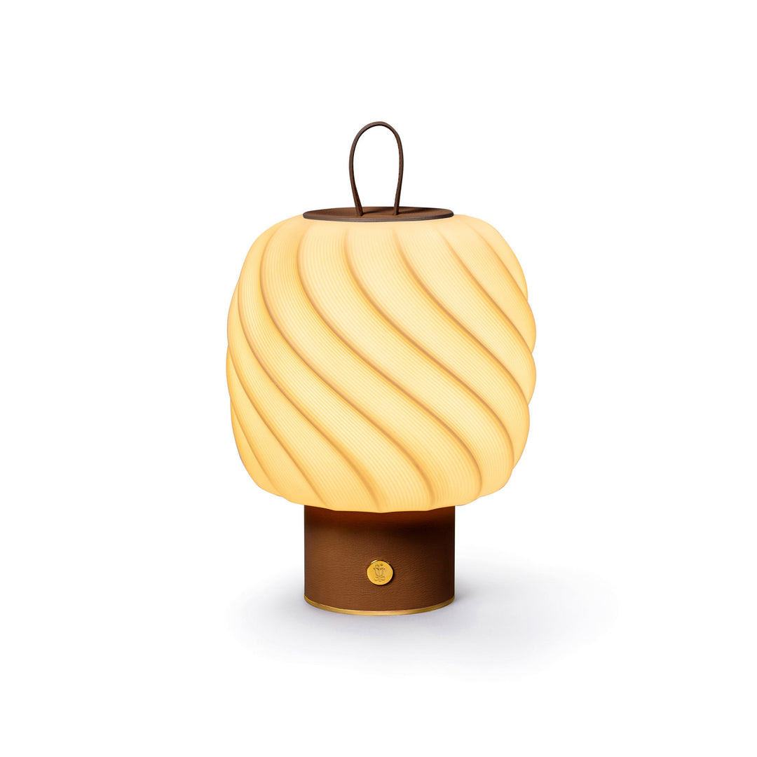 Lladro Ice Cream Portable Lamp. Medium. Leather - 01024049