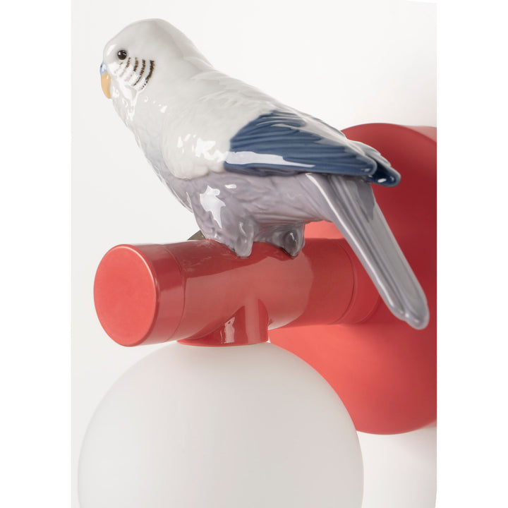 Image 5 Lladro Parrot Wall Sconce. Left. (US) - 01024051