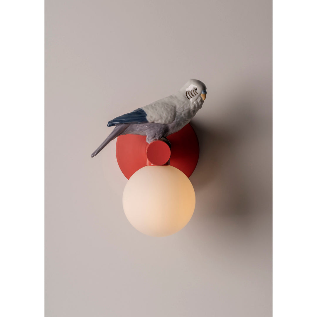 Image 2 Lladro Parrot Wall Sconce. Right. (US) - 01024058