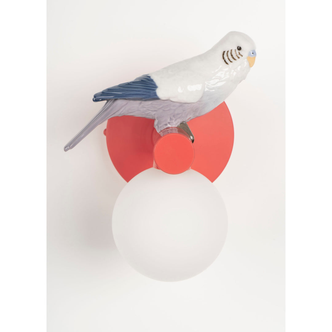 Image 4 Lladro Parrot Wall Sconce. Right. (US) - 01024058