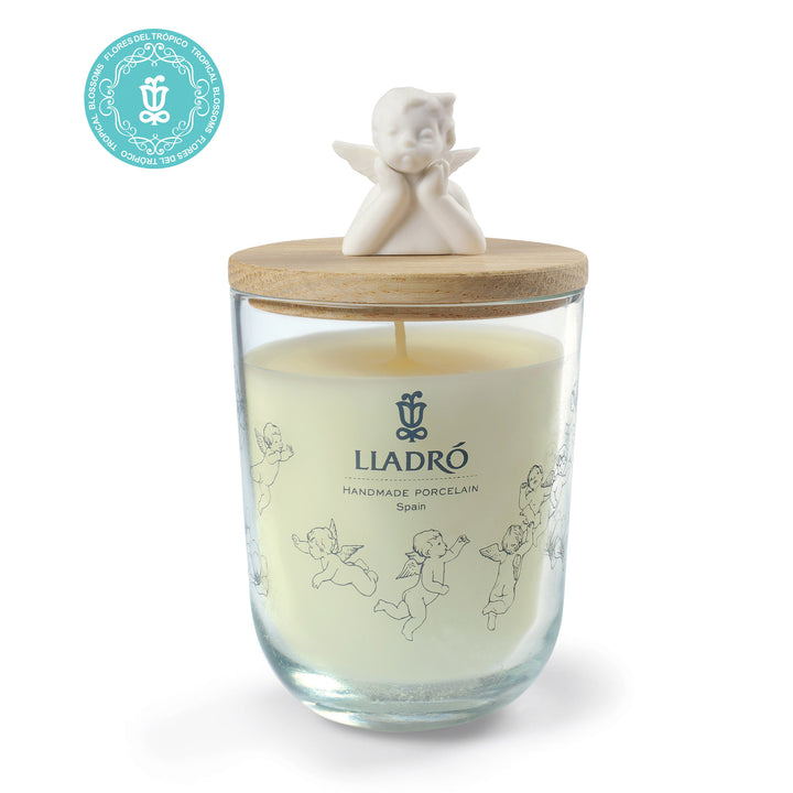 Lladro Missing You Candle. Tropical Blossoms Scent - 01040134
