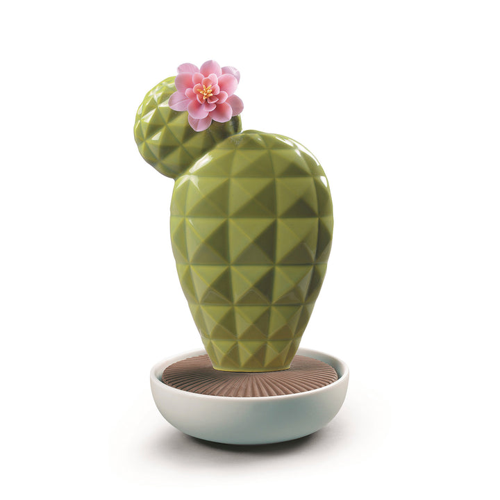 Lladro Opuntia Cactus Diffuser. Tropical Blossoms Scent - 01040188