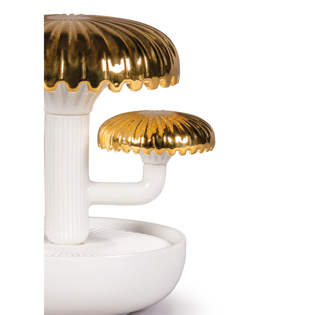 Image 2 Lladro Boletus 2 Diffuser. Gold. Night approaches Scent - 01040197