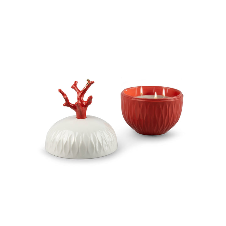 Image 2 Lladro Coral Candle. Mediterranean Beach Scent - 01040254