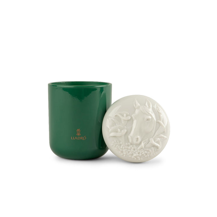 Lladro Horse candle. Gardens of Valencia Scent - 01040282