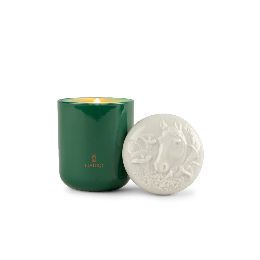 Image 3 Lladro Horse candle. Gardens of Valencia Scent - 01040282