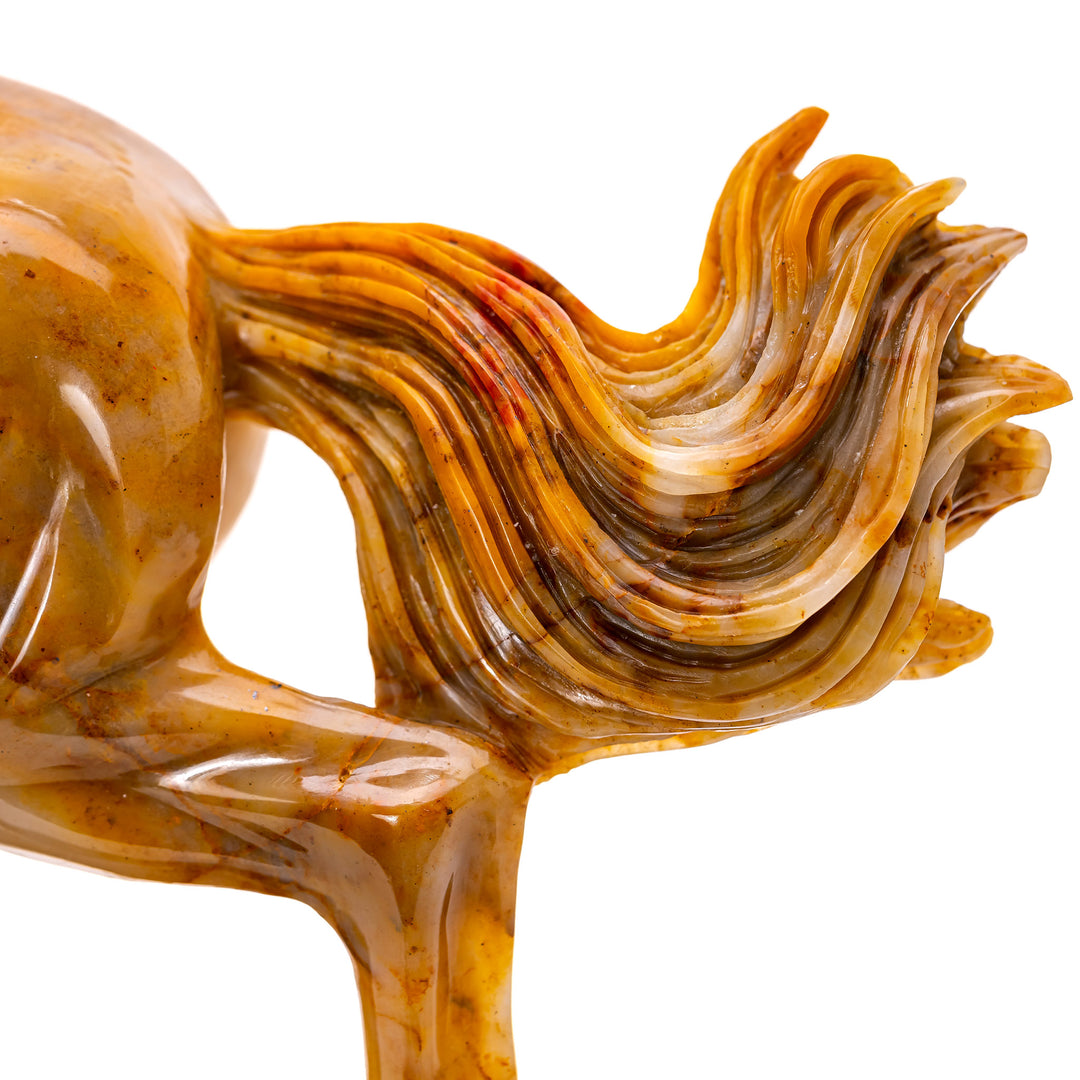 Butterscotch Agate Sculpture