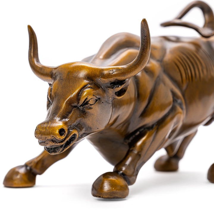 Bronze Bull Sculpture