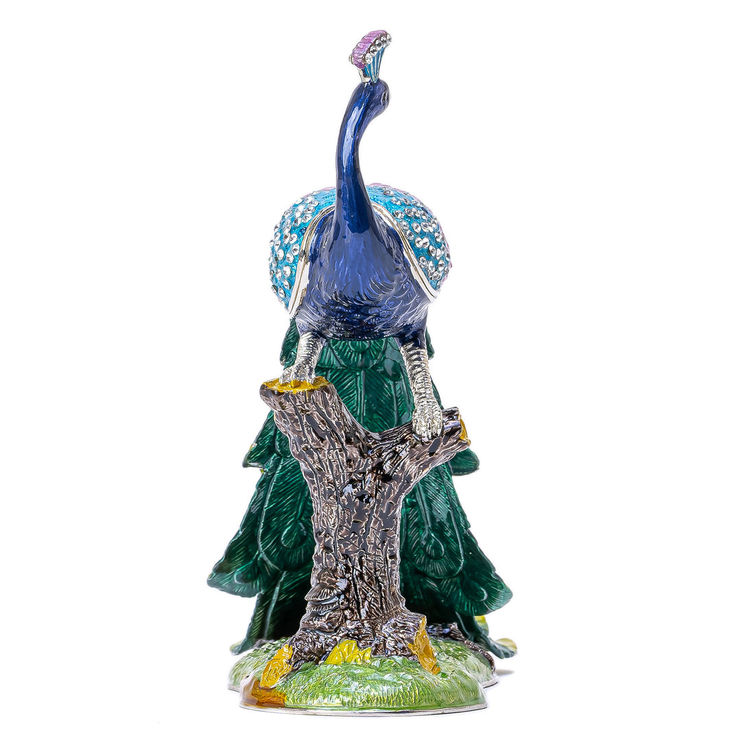 Peacock Jewelry Box