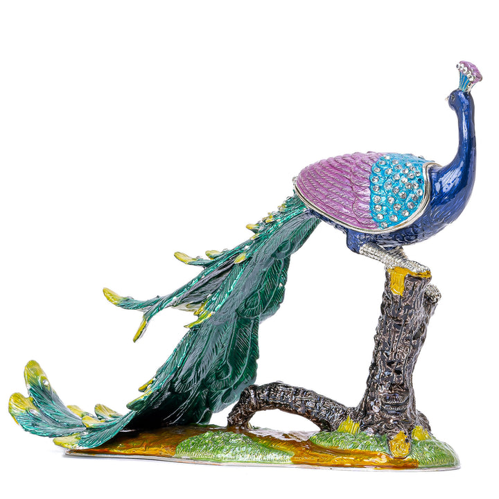 Peacock Jewelry Box