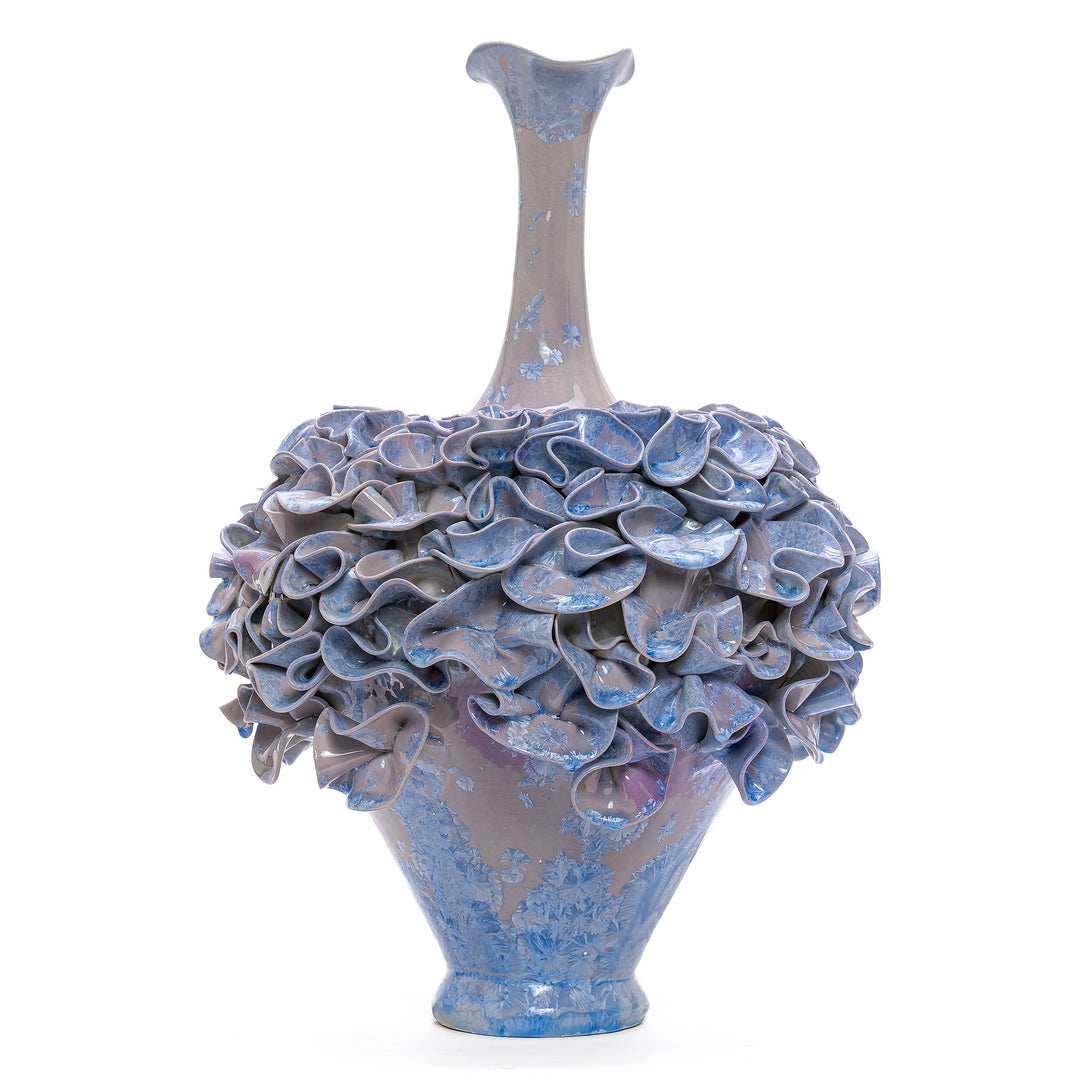 Handmade Cha Cha Lilac Vase by Debra Steidel