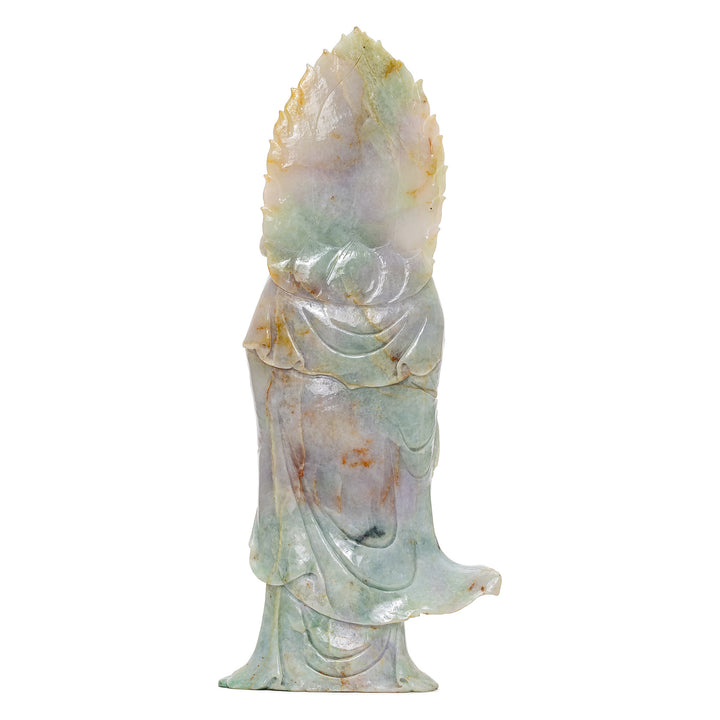 Large Lavender Jade Guanyin