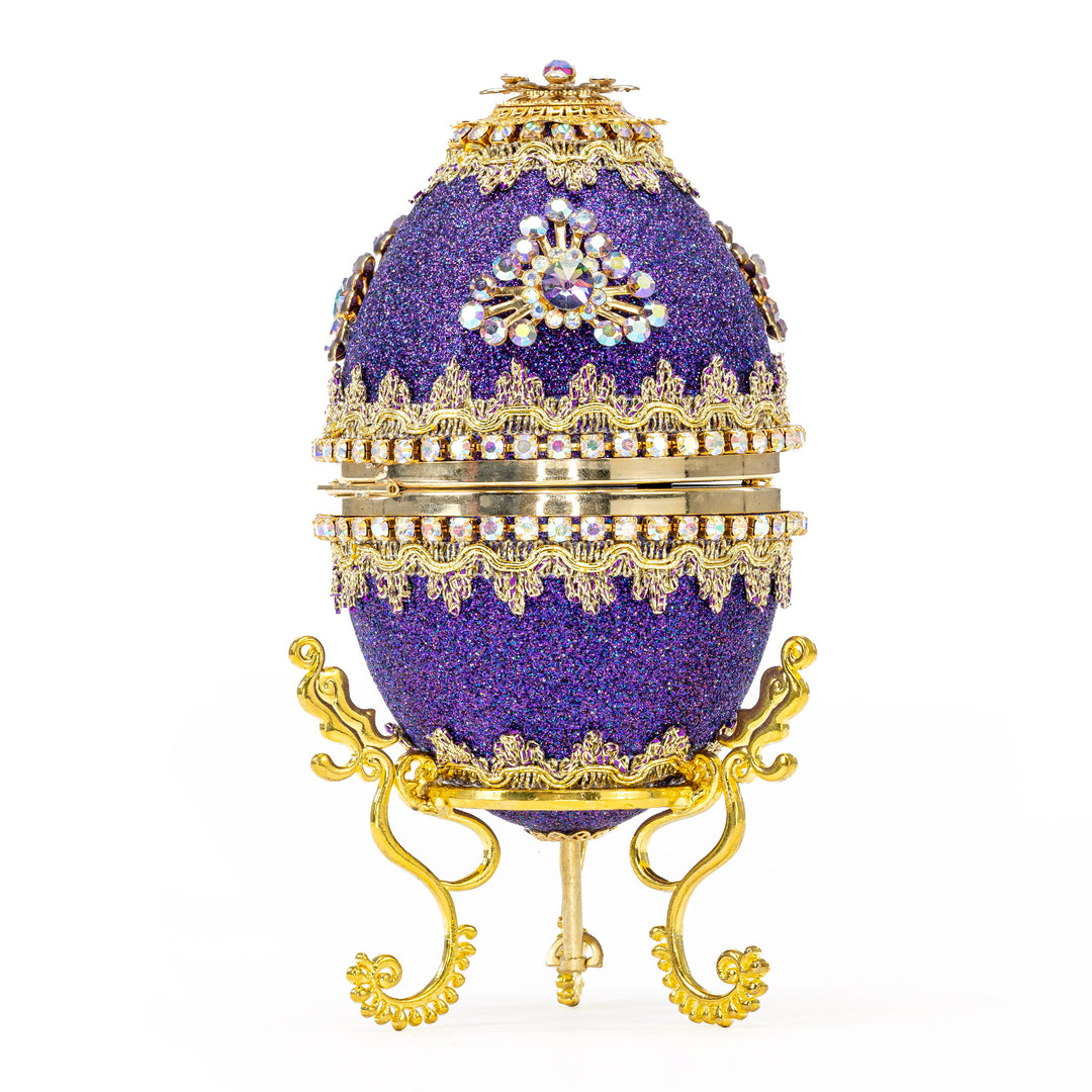 Sparkle Purple Rhea Musical Egg