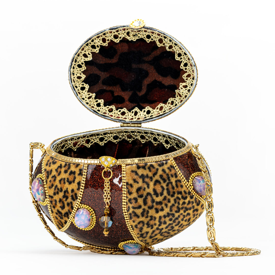 Leopard & Opal Handbag Egg