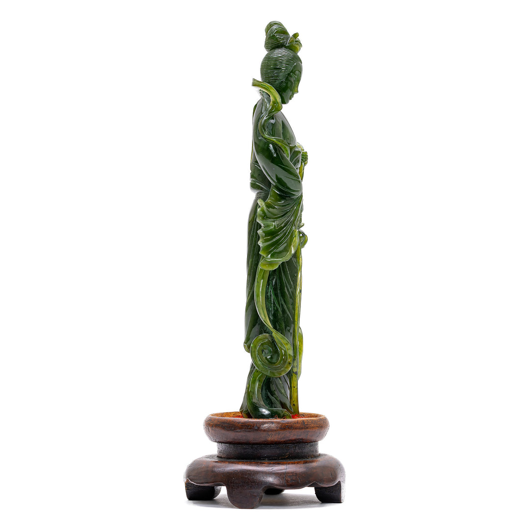 Spinach Green Jade Kwan Yin