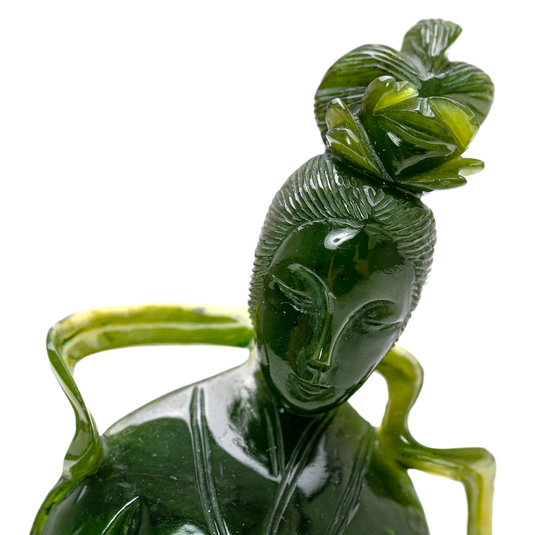 Spinach Green Jade Kwan Yin