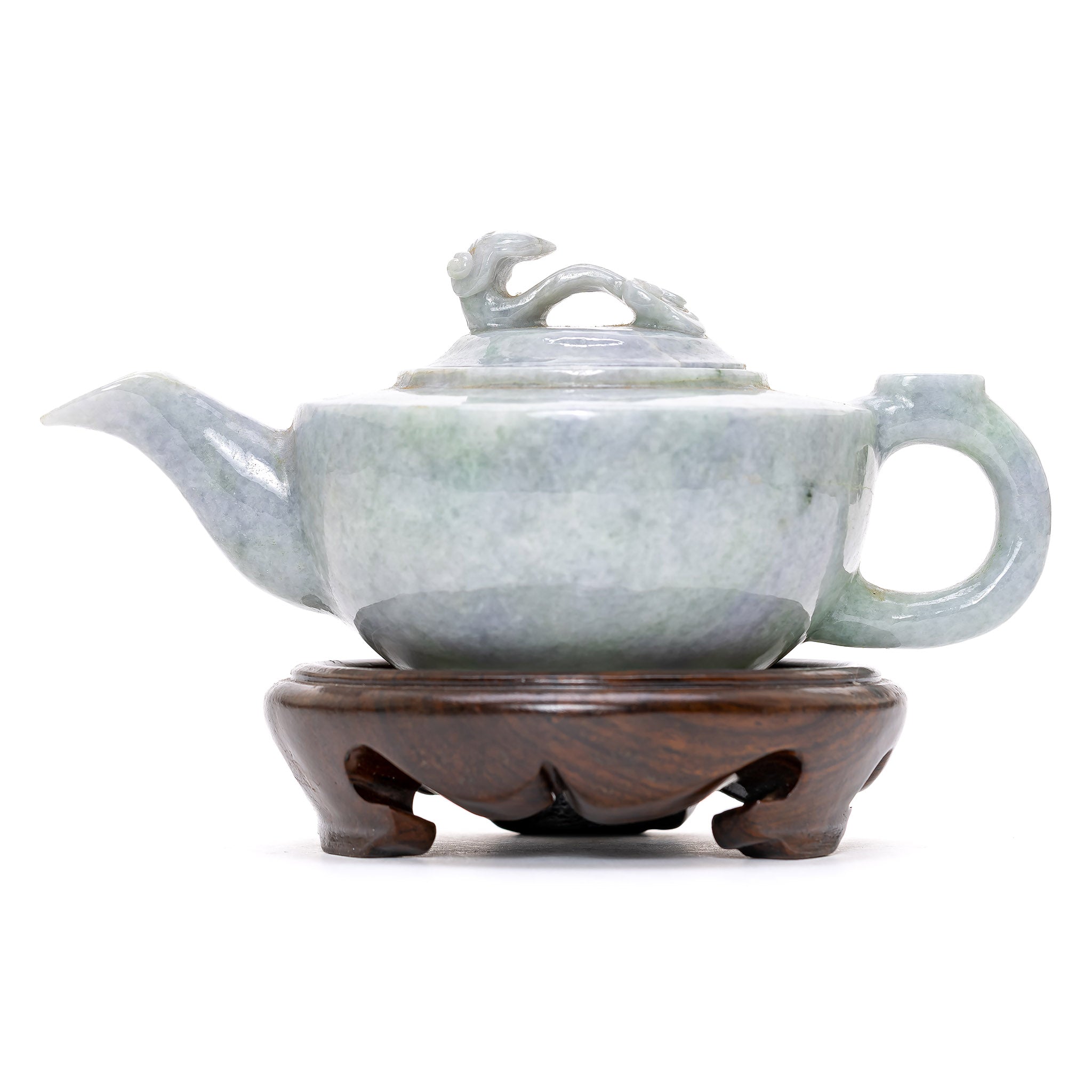 Miniature Jade Teapot Regis Galerie