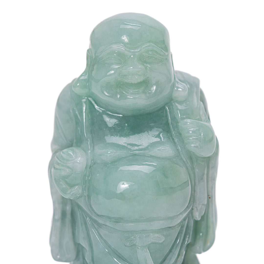 Miniature Jade Standing Buddha