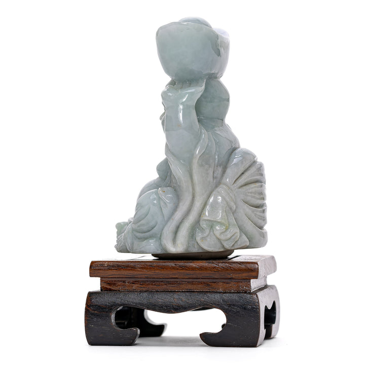 Miniature Jade Buddha